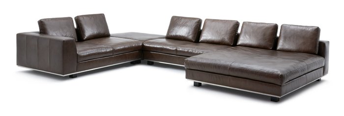 Диван Milan коричневого цвета - купить Угловые диваны по цене 866925.0