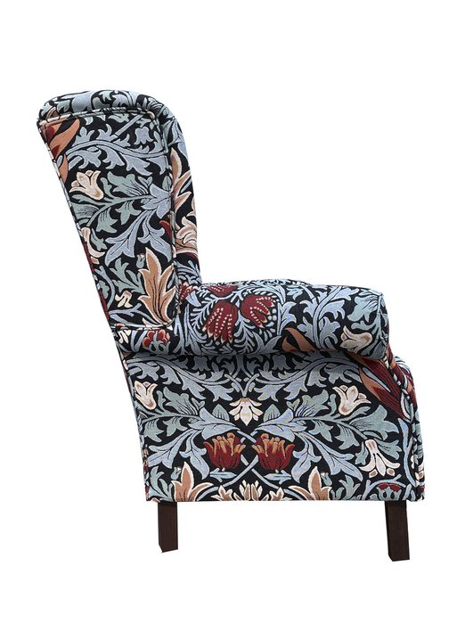 Кресло Кантри Флорентийская мозаика голубого цвета - купить Интерьерные кресла по цене 41600.0