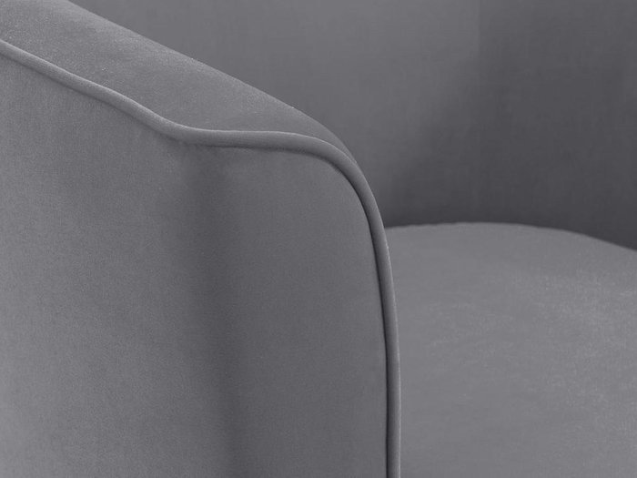 Кресло California серого цвета - лучшие Интерьерные кресла в INMYROOM