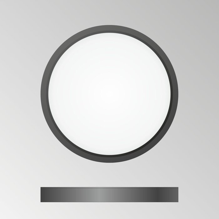 Citilux Бейсик CL738181V Светильник накладной Чёрный - лучшие Накладные споты в INMYROOM