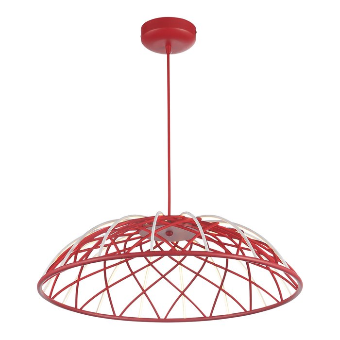 Светильник подвесной ST-Luce Красный/Красный LED 1*20W 3000K BOUND - лучшие Подвесные светильники в INMYROOM