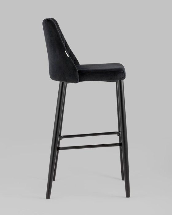 Стул барный Диего черного цвета - лучшие Барные стулья в INMYROOM