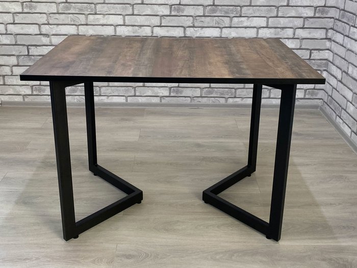 Обеденный стол Саен с коричневой столешницей  - купить Обеденные столы по цене 13990.0