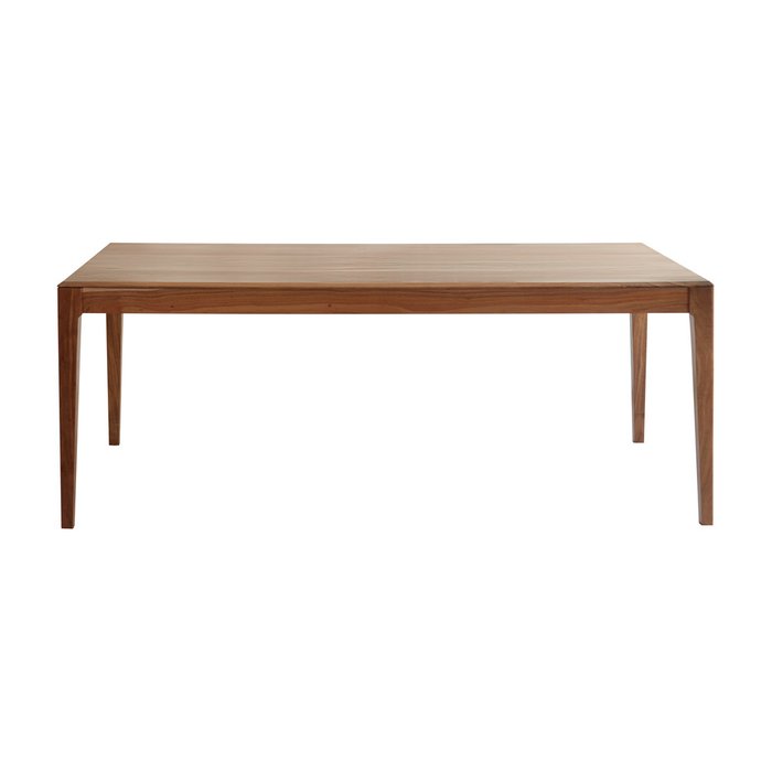 Обеденный стол из массива Маалван коричневого цвета - купить Обеденные столы по цене 65900.0