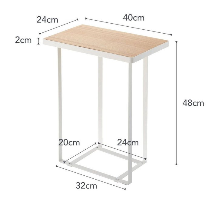 Кофейный столик Tower с белым основанием  - купить Кофейные столики по цене 12952.0