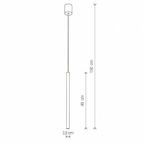 Подвесной светильник Laser из металла  - купить Подвесные светильники по цене 8950.0