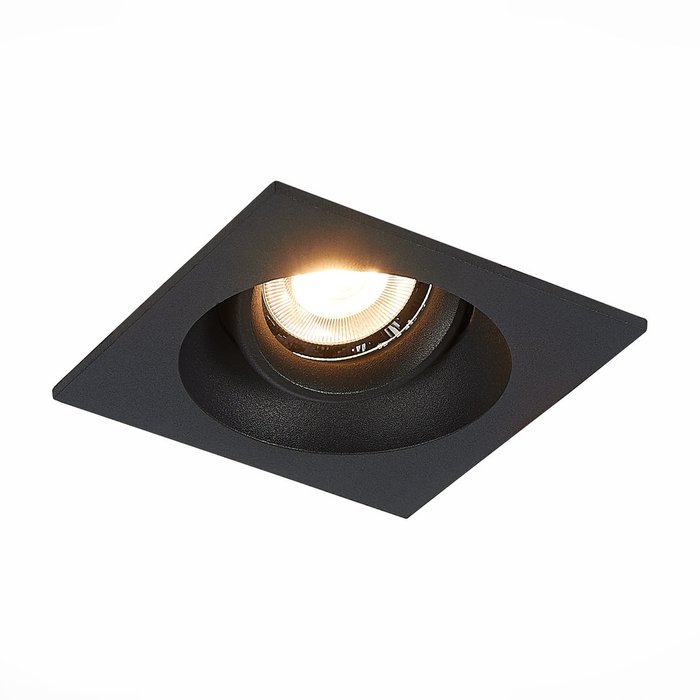 Встраиваемый светильник Misura черного цвета - лучшие Встраиваемые споты в INMYROOM