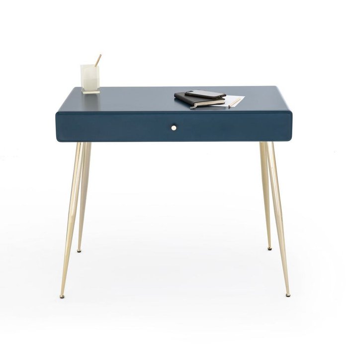 Письменный стол Topim с ящиком синего цвета - купить Письменные столы по цене 35614.0