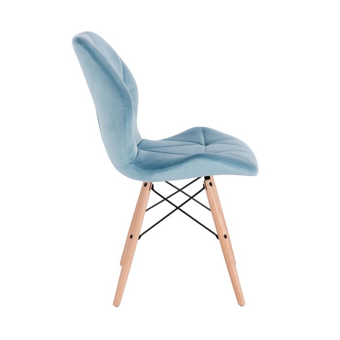 Стул Rio голубого цвета - лучшие Обеденные стулья в INMYROOM