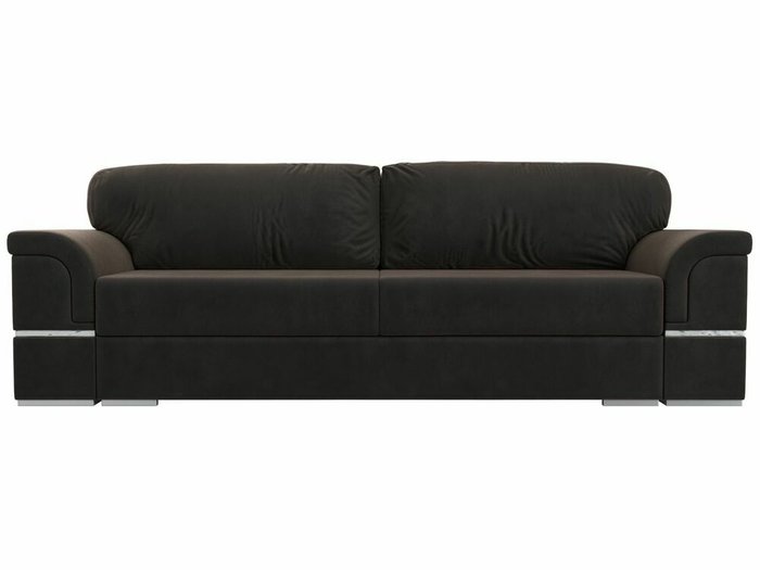 Прямой диван-кровать Порту коричневого цвета - купить Прямые диваны по цене 60999.0