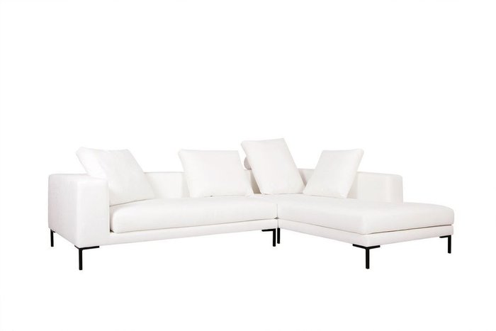 Угловой диван Linnea белого цвета - купить Угловые диваны по цене 275750.0