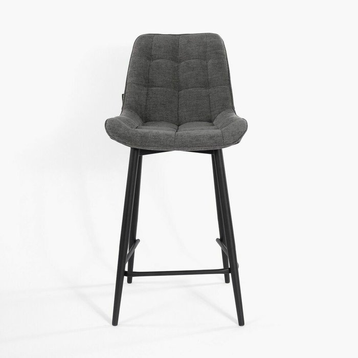 Барный стул Толедо темно-серого цвета - купить Барные стулья по цене 10200.0