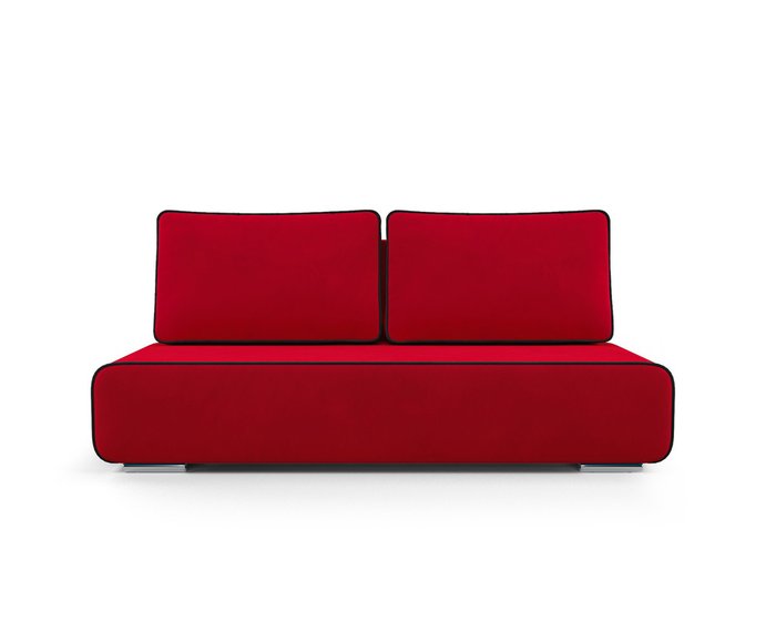 Диван-кровать Марк красного цвета - купить Прямые диваны по цене 26690.0
