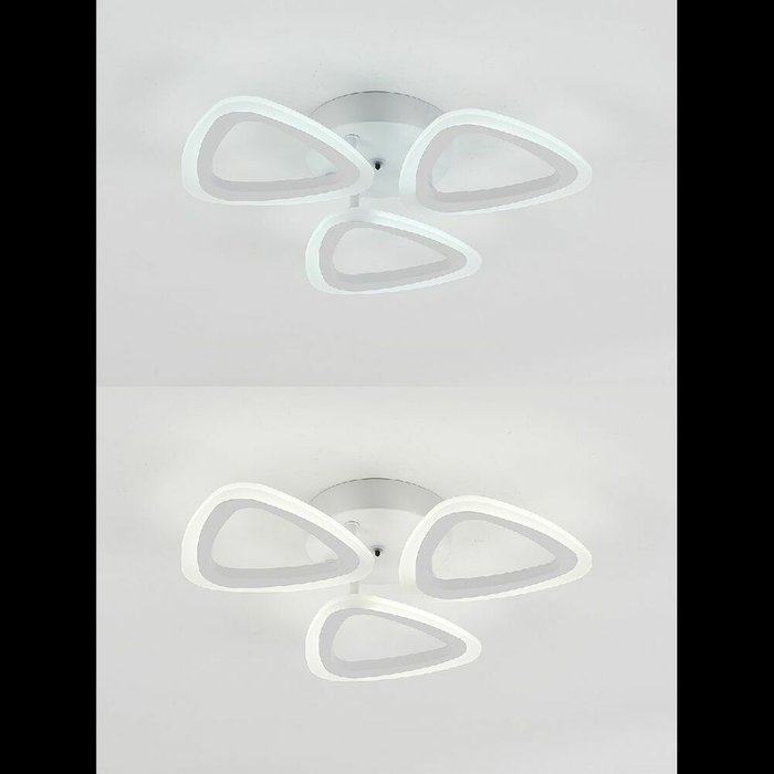 Потолочный светильник SIMPLY LED LAMPS 81403 (акрил, цвет белый) - лучшие Потолочные светильники в INMYROOM