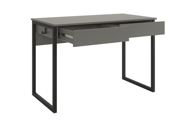 Письменный стол Юниор графитового цвета - купить Письменные столы по цене 10590.0