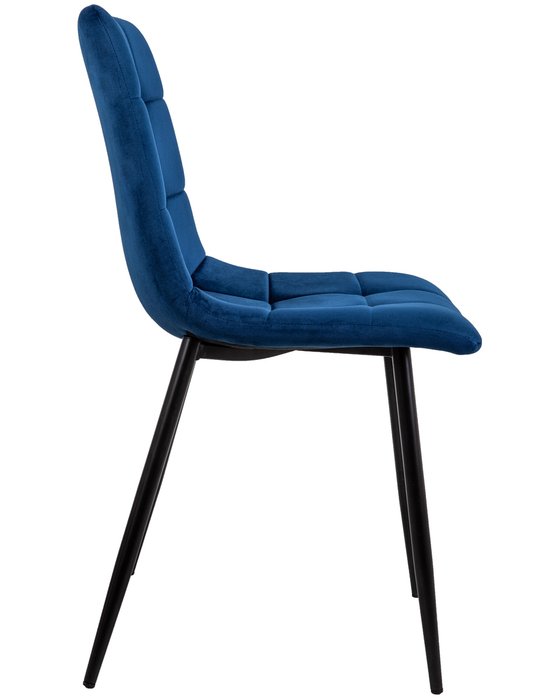 Стул Dallas синего цвета - лучшие Обеденные стулья в INMYROOM