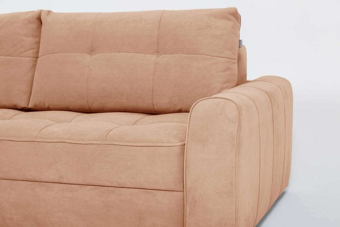 Угловой диван-кровать Soft II бежевого цвета (левый) - лучшие Угловые диваны в INMYROOM