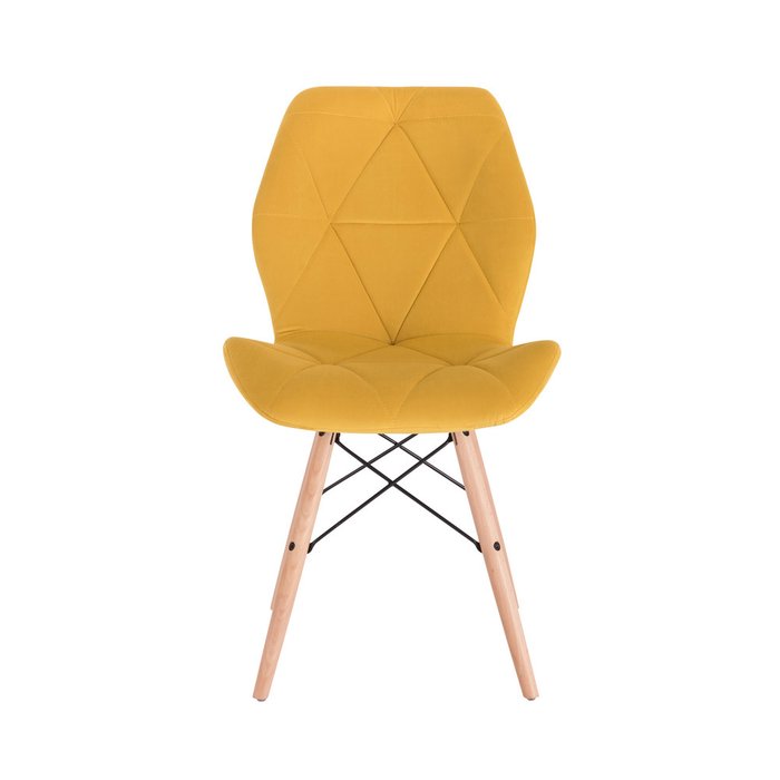 Стул Rio желтого цвета - лучшие Обеденные стулья в INMYROOM