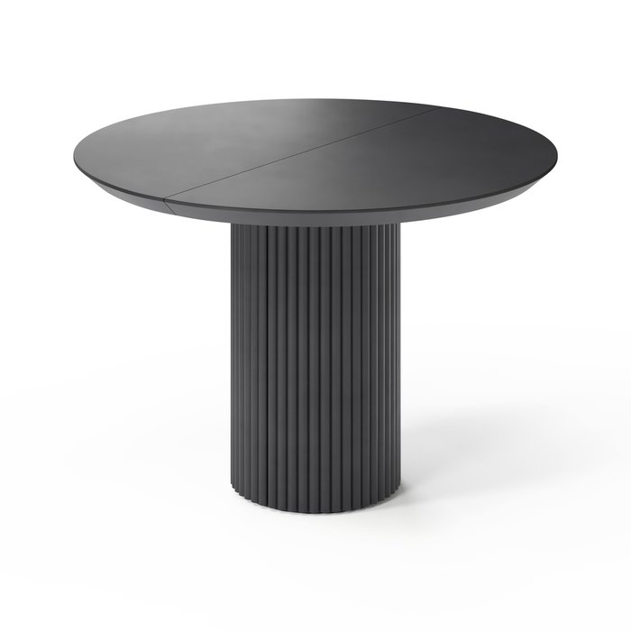 Раздвижной обеденный стол Ботейн S черного цвета - купить Обеденные столы по цене 121440.0