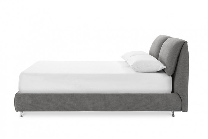 Кровать 160х200 серого цвета - лучшие Кровати для спальни в INMYROOM