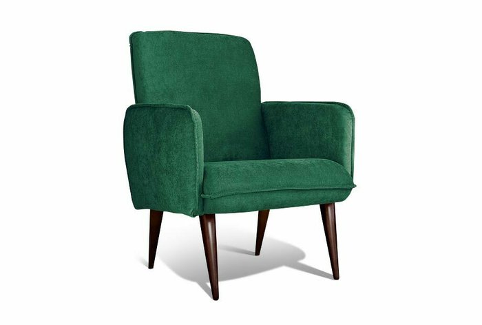Кресло Стью зеленого цвета