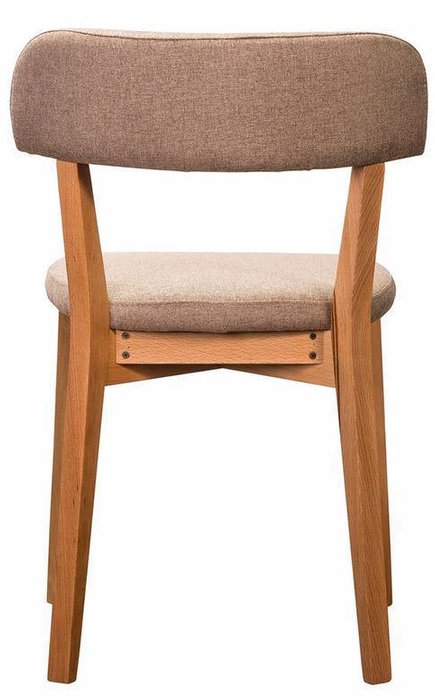 Стул Франк Сканди Браун бежевого цвета - лучшие Обеденные стулья в INMYROOM