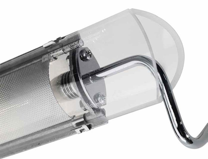Подвесной светильник Nemo "Bridge" из прозрачного стекла и алюминия - лучшие Подвесные светильники в INMYROOM