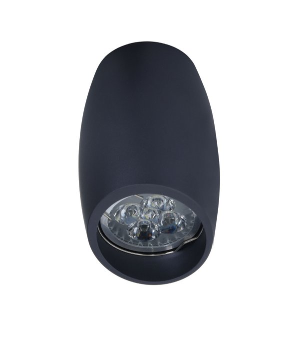 Накладной светильник Bradly черного цвета - купить Потолочные светильники по цене 900.0