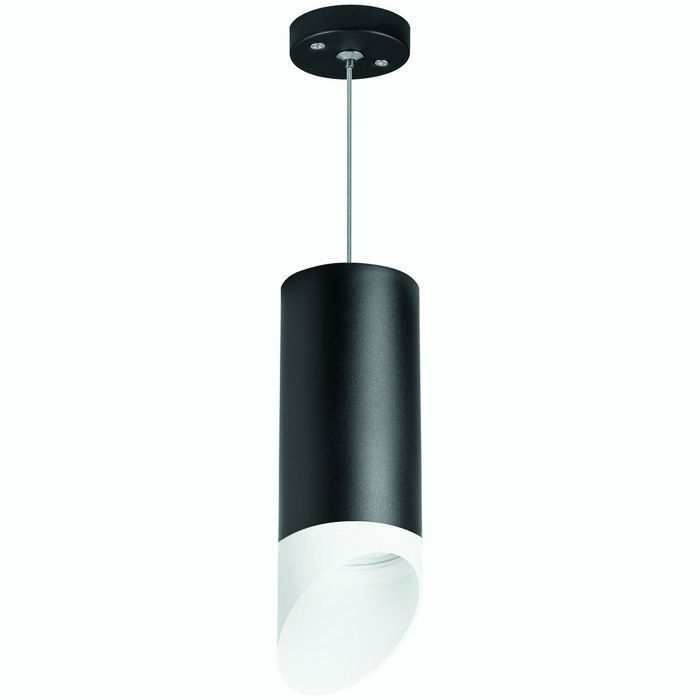 Подвесной светильник Rullo S черно-белого цвета