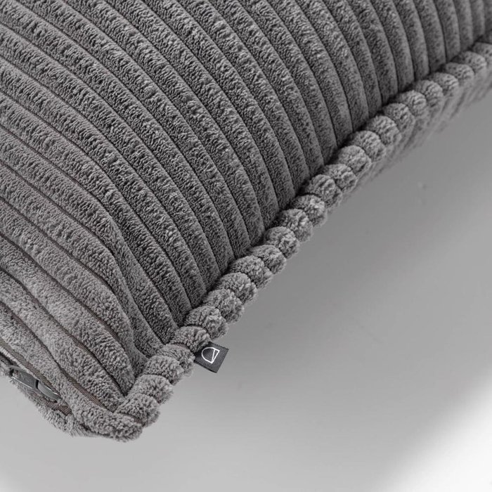 Чехол для декоративной подушки Wilma fabric grey серого цвета - купить Чехлы для подушек по цене 2690.0