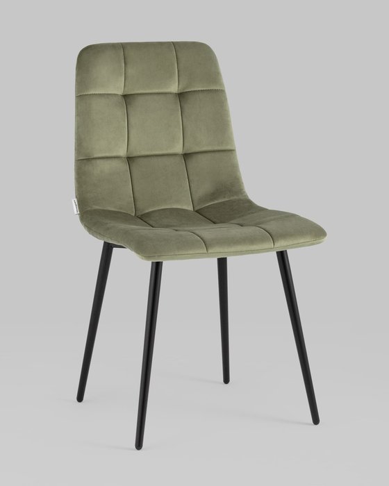 Стул Одди пепельно-оливкового цвета - купить Обеденные стулья по цене 4790.0