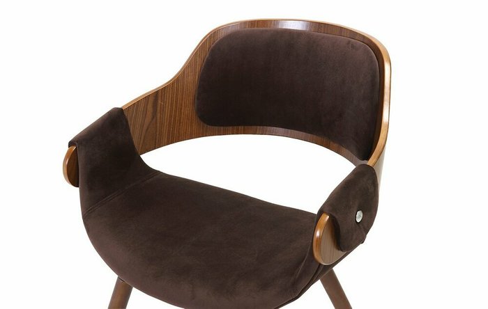 Стул Jody коричневого цвета - лучшие Обеденные стулья в INMYROOM