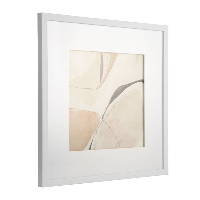 Картина Roberval бежевого цвета