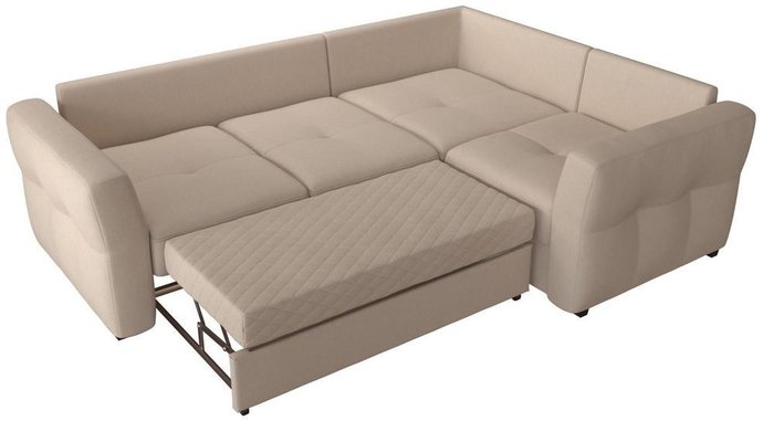 Угловой диван-кровать Манхеттен Ivory бежевого цвета - купить Угловые диваны по цене 29650.0