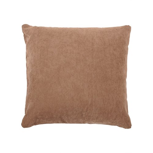 Подушка декоративная коричневого цвета