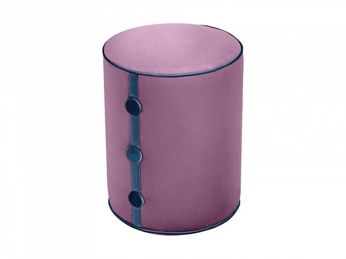 Пуф Drum Button фиолетового цвета - купить Пуфы по цене 8500.0