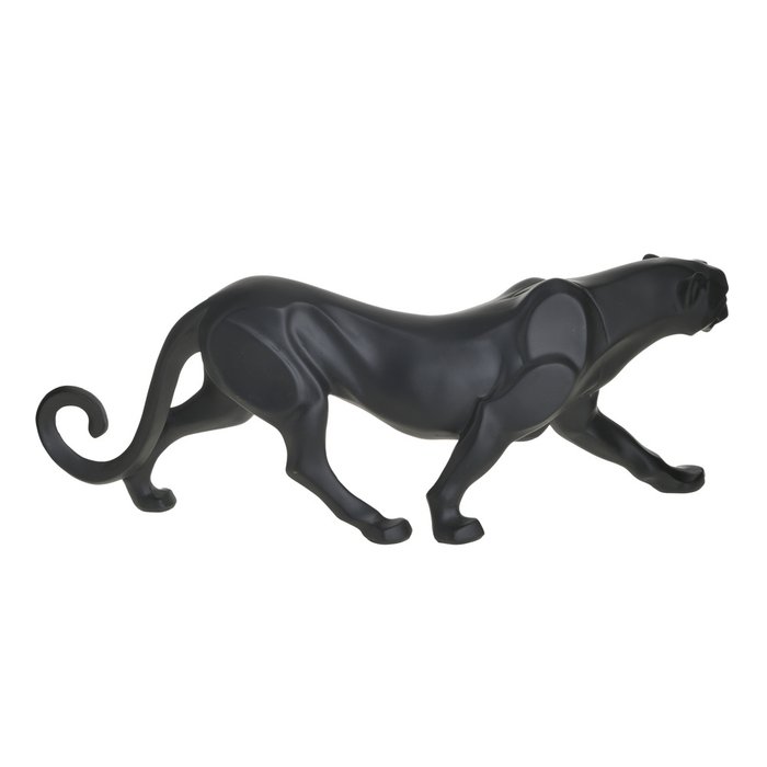 Декор настольный Леопард черного цвета - купить Фигуры и статуэтки по цене 5500.0