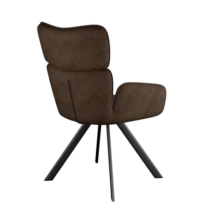 Стул DikLine 501 поворотный шоколадного цвета - лучшие Обеденные стулья в INMYROOM Стул DikLine 501 поворотный шоколадного цвета - лучшие Обеденные стулья в INMYROOM