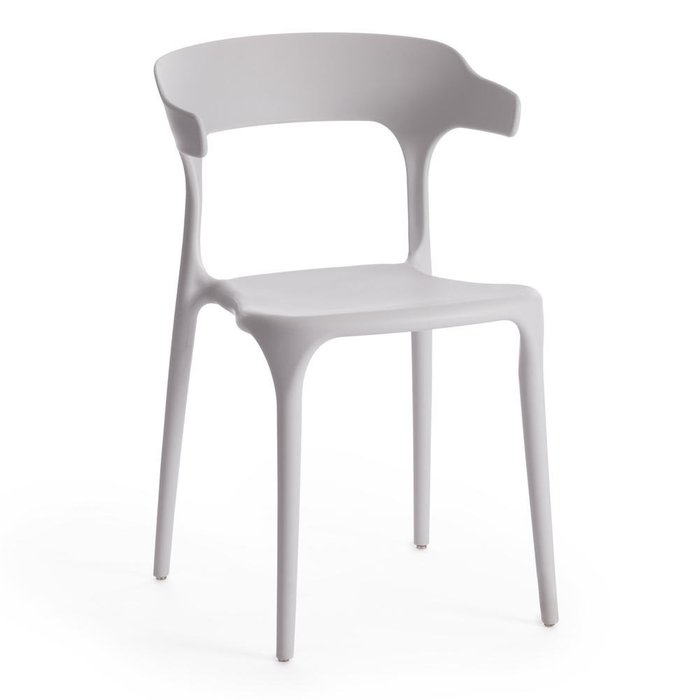 Набор из четырех стульев Ton белого цвета - купить Обеденные стулья по цене 6640.0