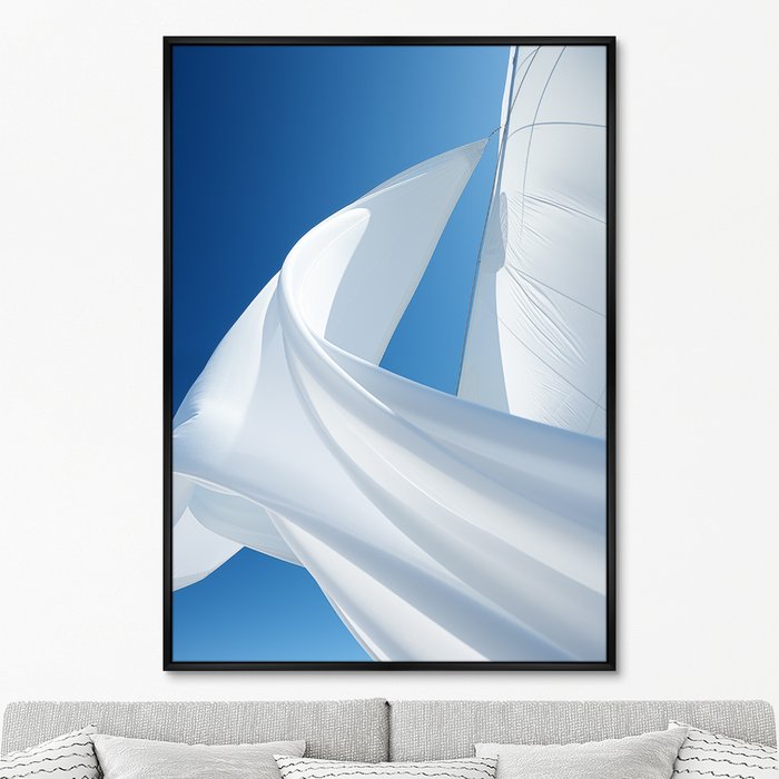 Репродукция картины The sail flying under the sky, No 1, 2024г. - купить Картины по цене 24999.0
