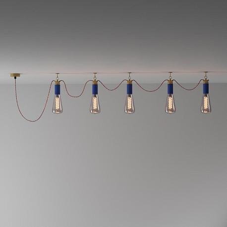 Потолочная люстра Фьюжн из металла бронзового цвета - купить Потолочные люстры по цене 7670.0