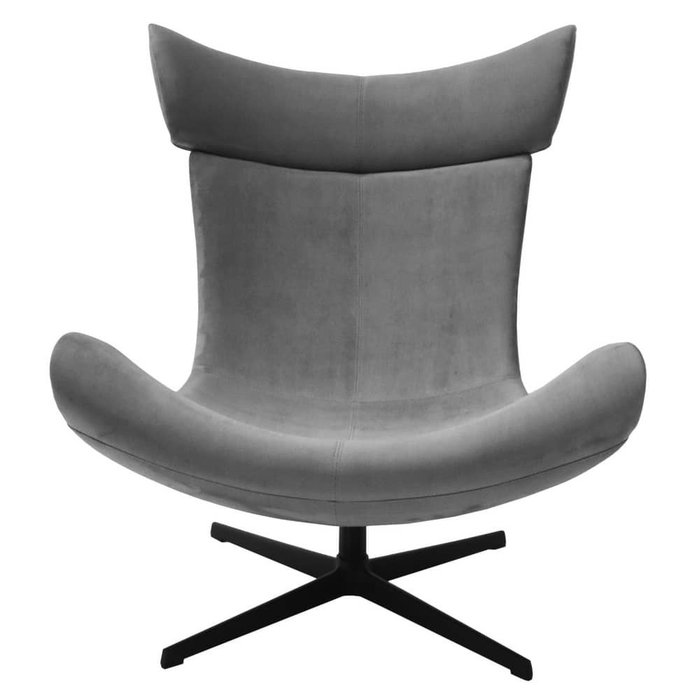 Кресло Toro серого цвета - купить Интерьерные кресла по цене 87990.0