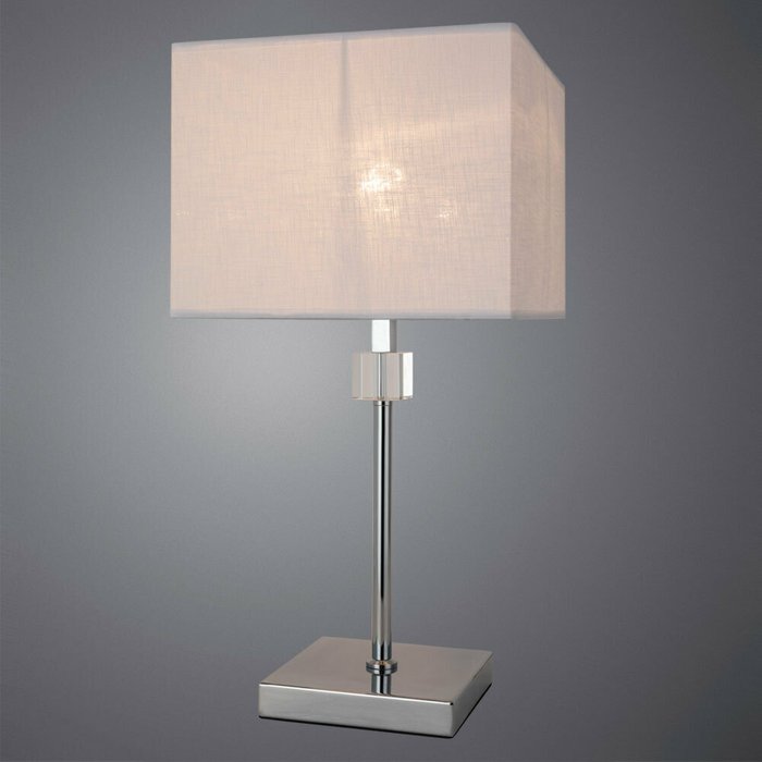 Настольная лампа North с белым абажуром - купить Настольные лампы по цене 7990.0