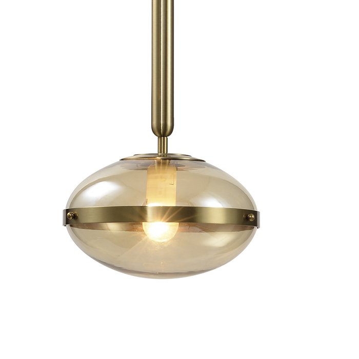 Подвесной светильник Маркон цвета латунь - купить Подвесные светильники по цене 8320.0