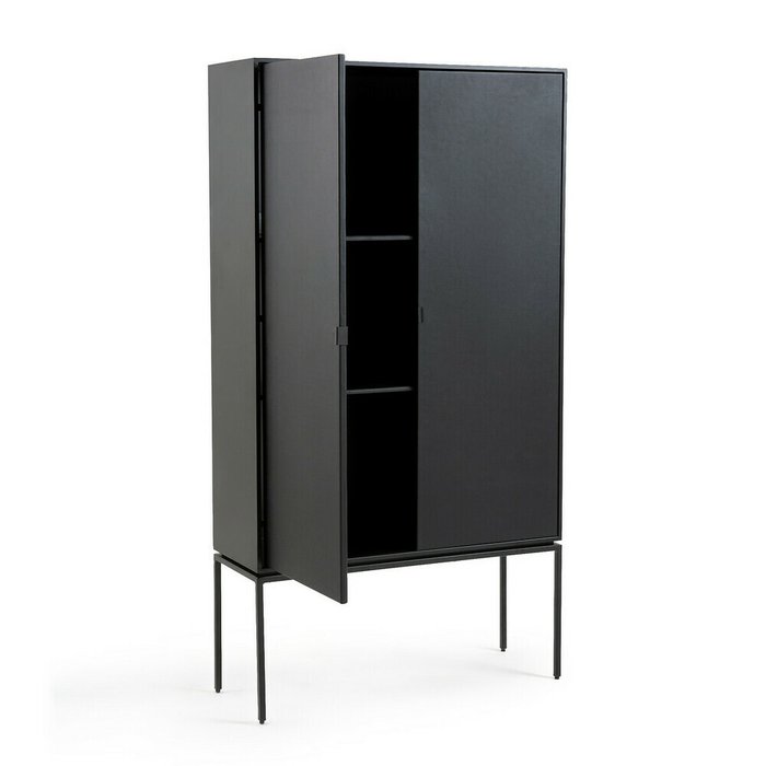 Шкаф Ralto черного цвета - лучшие Шкафы распашные в INMYROOM