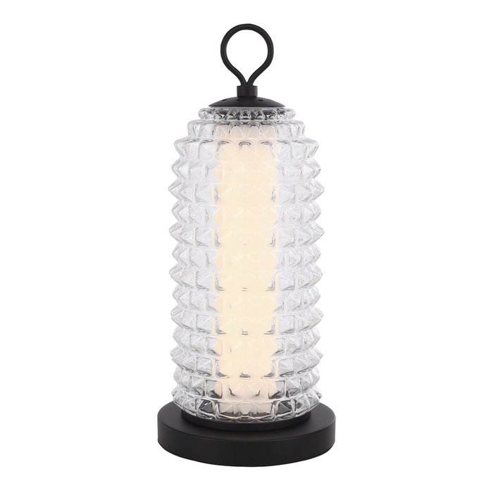 Прикроватная лампа ST-Luce черный/прозрачный LED 1*12W 4000K SAGUARO