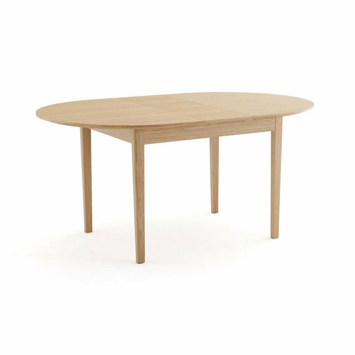 Стол обеденный раздвижной Wapong бежевого цвета - лучшие Обеденные столы в INMYROOM