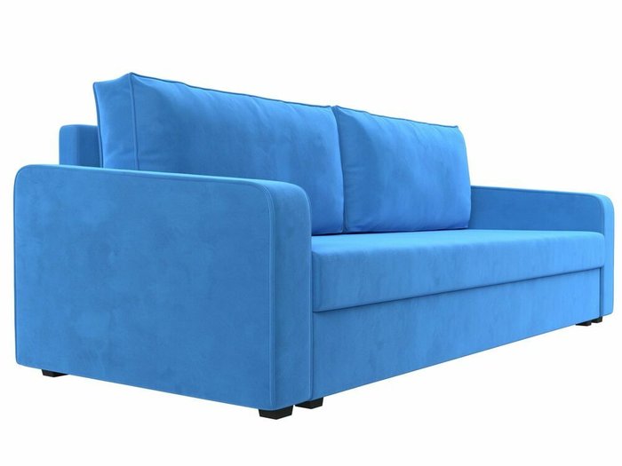 Диван-кровать Лига 009 темно-голубого цвета  - лучшие Прямые диваны в INMYROOM