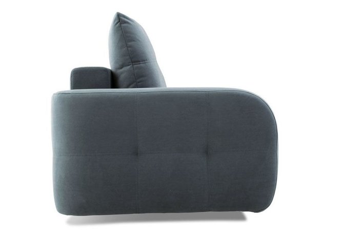 Прямой диван-кровать Энио темно-серого цвета  - лучшие Прямые диваны в INMYROOM