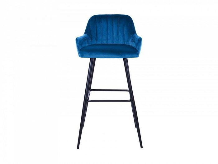 Стул барный Lexi синего цвета  - купить Барные стулья по цене 8490.0